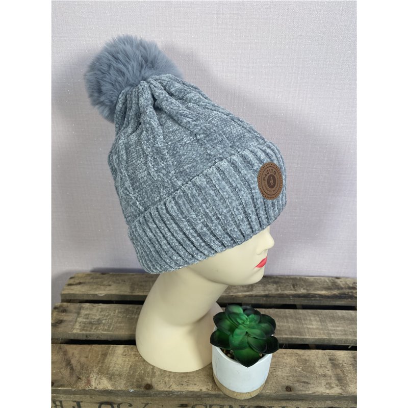 bonnet calida gris