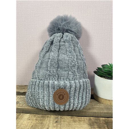 bonnet calida gris