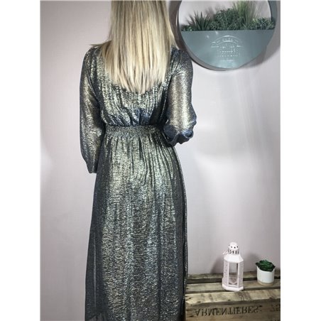 robe longue sicille noir