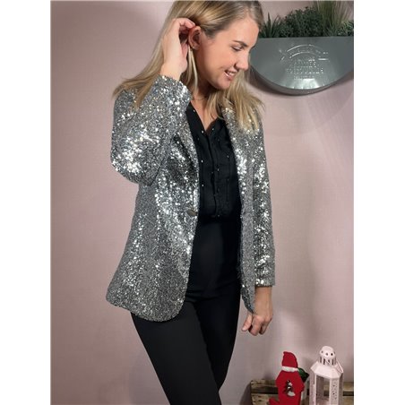 blazer disco argent