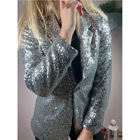 blazer disco argent