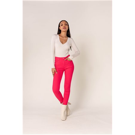 jeans slim rose barbie nina