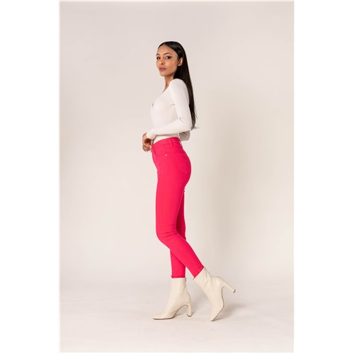 jeans slim rose barbie nina