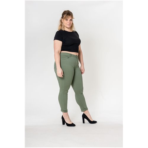 pantalon slim bt olive