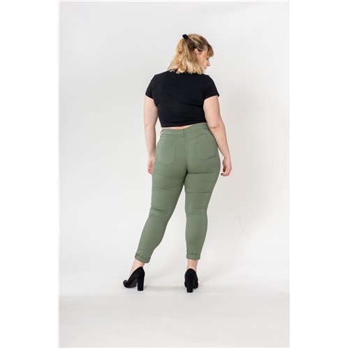 pantalon slim bt olive
