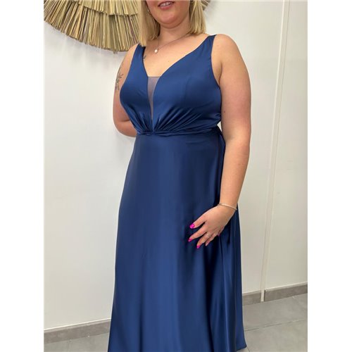 robe zita bleu marine