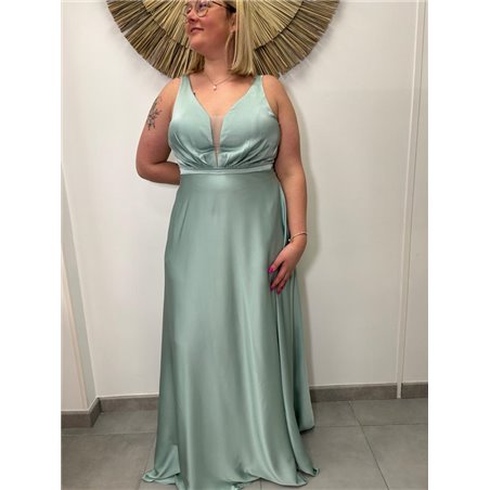 robe zita vert amande