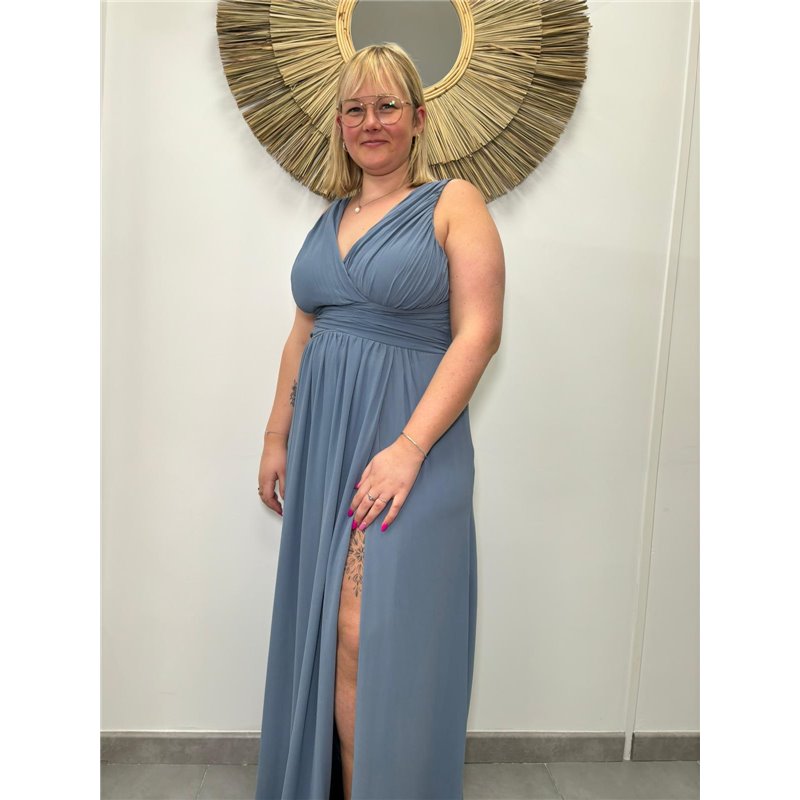 robe longue mulan bt bleu jeans