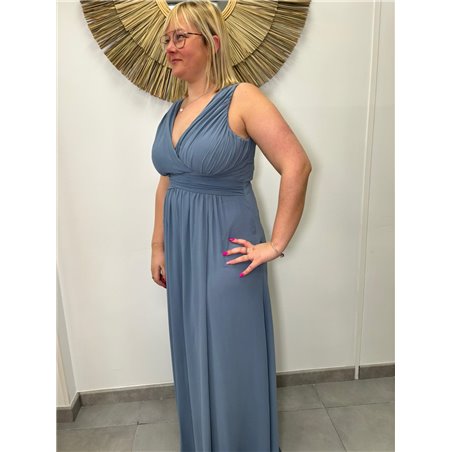 robe longue mulan bt bleu jeans