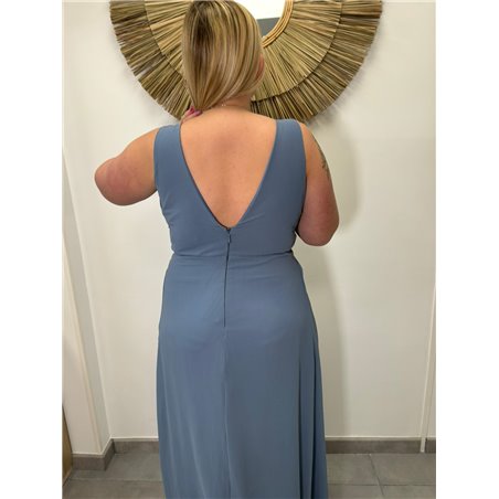 robe longue mulan bt bleu jeans