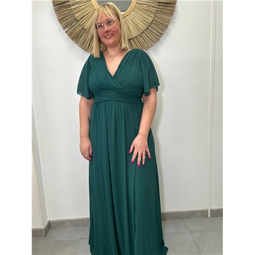 robe longue bt marie vert foret