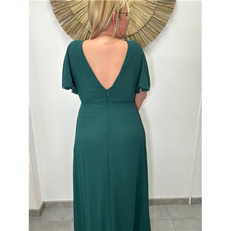 robe longue bt marie vert foret
