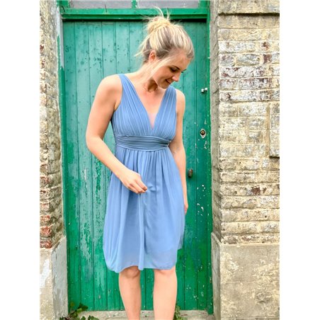 robe courte elodie bleu jeans