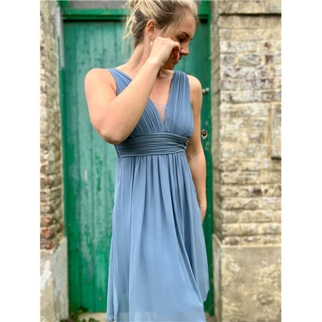 robe courte elodie bleu jeans