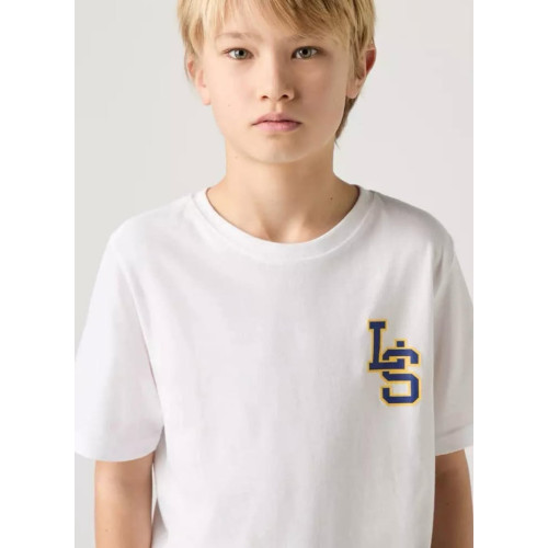tshirt LS blanc levis pr25