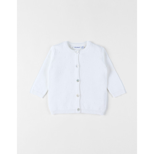 cardigan coton blanc 001 pr25