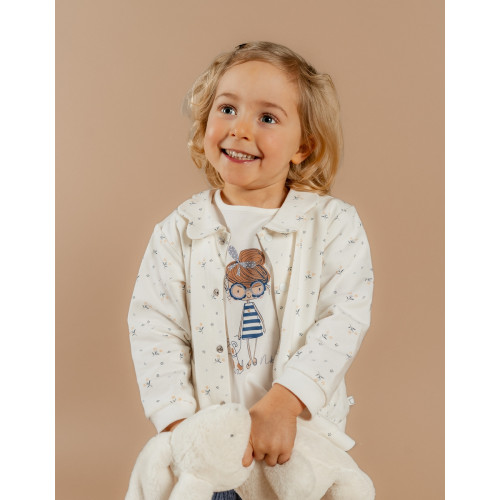 cardigan fleurs pr25