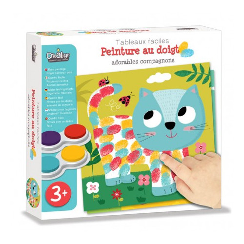 peinture doigt adorables...