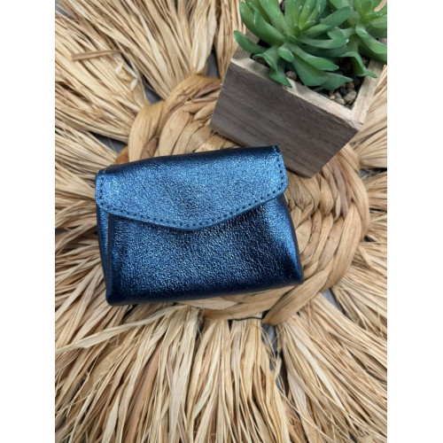porte monnaie leonie bleu...
