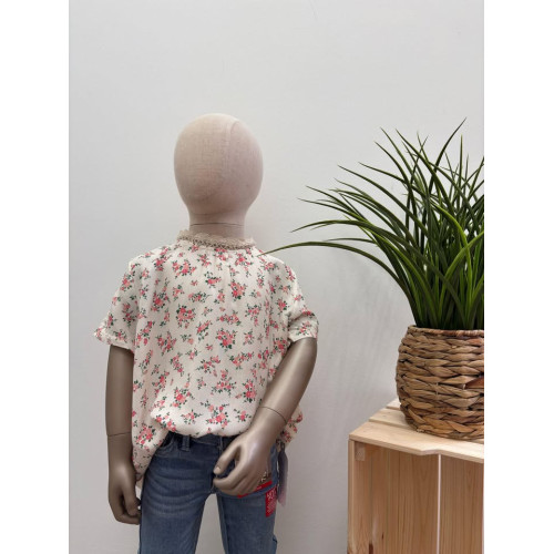 blouse manches courtes mia...