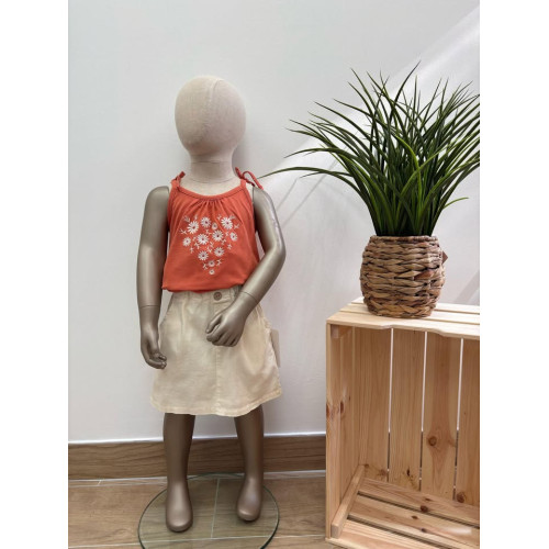 jupe flavie beige pr25