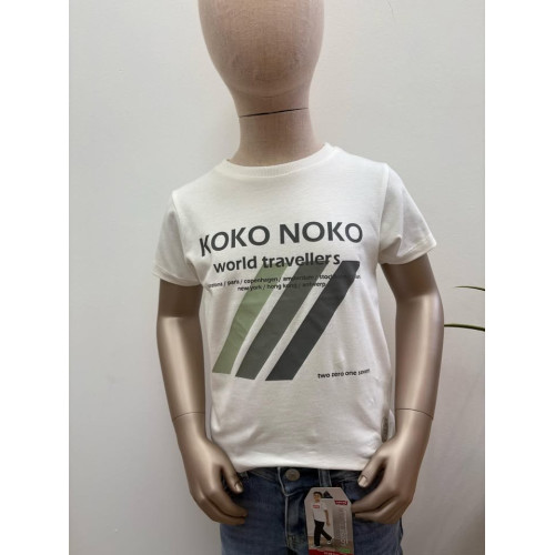 tee shirt bandes kaki