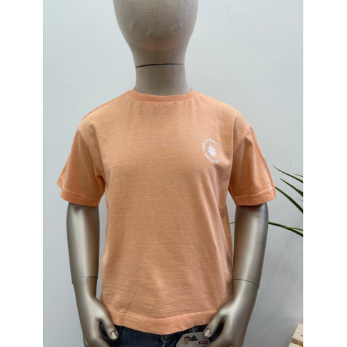 tee shirt corail in waves...
