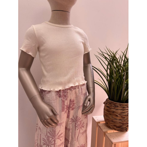 tshirt loelie ecru pr25