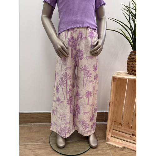 pantalon palmier lilas pr25