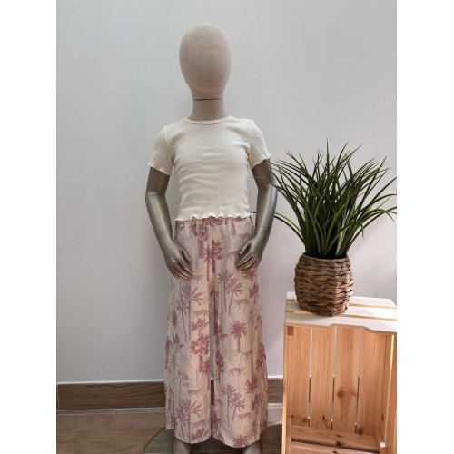 pantalon palmier vieux rose...