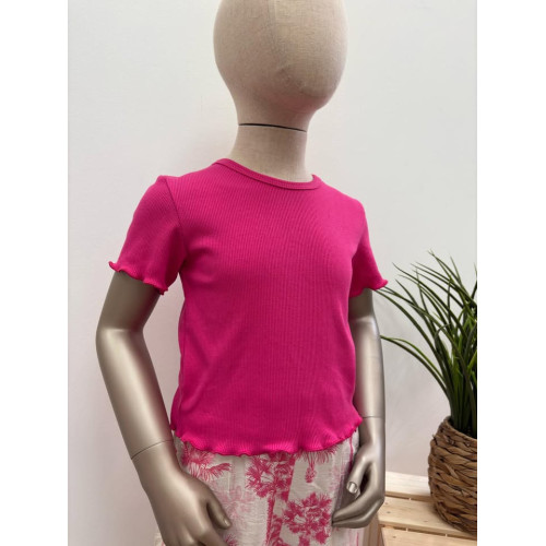 tshirt loelie fushia pr25