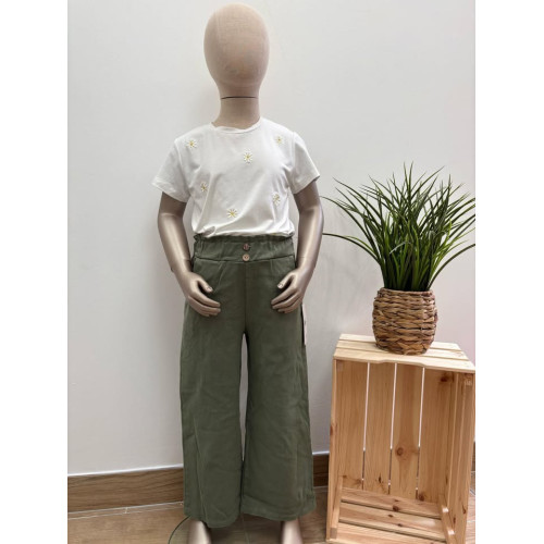 pantalon mathilde kaki pr25