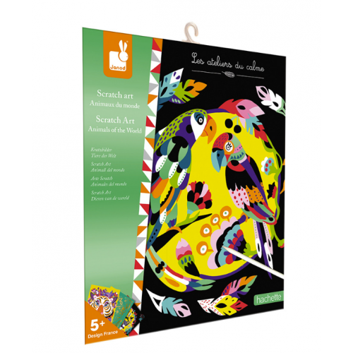 kit creatif scratch art...