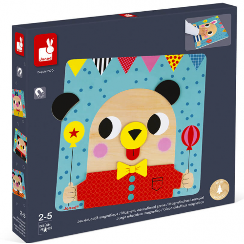 jeu educatif magnetique bois