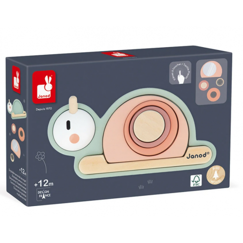 empilable sensoriel escargot