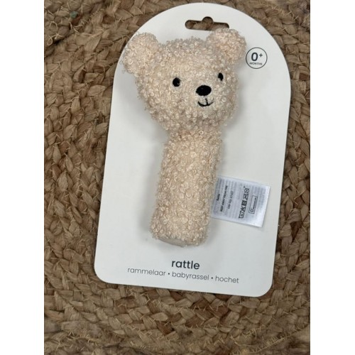 Hochet Teddy bear natural