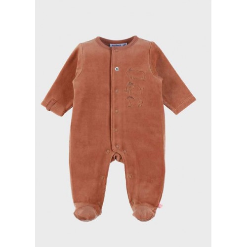pyjama velours rouille...