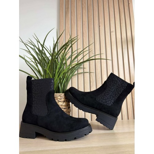 bottines sandra noir