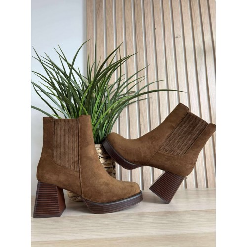 bottines alix camel hi25