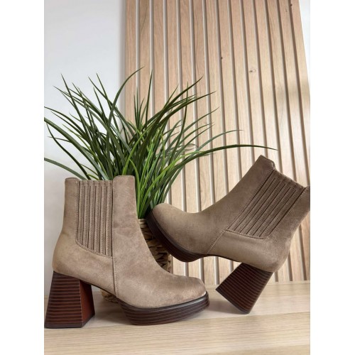 bottines alix taupe hi25