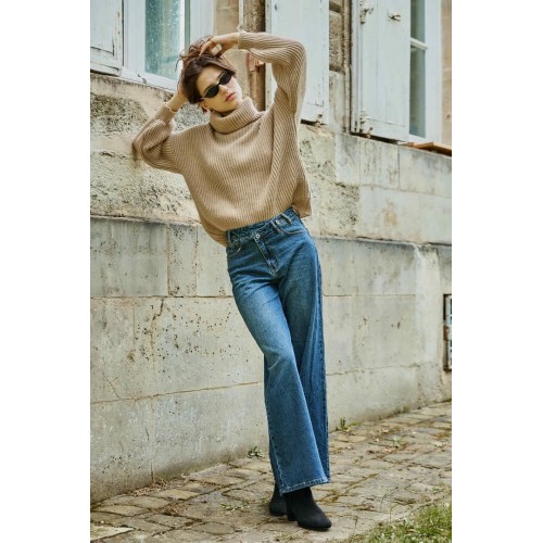 jeans wide leg 6005 at25