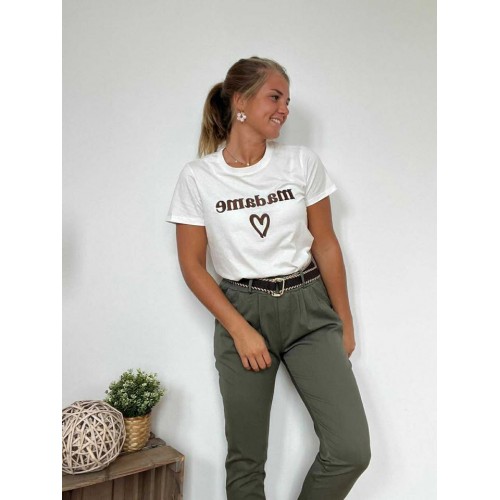 Pantalon Romain Kaki at25