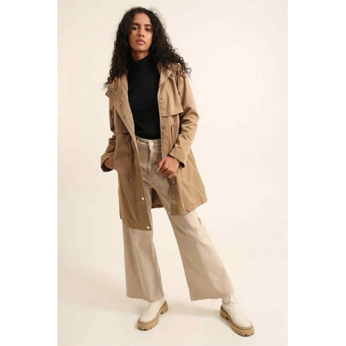 veste mi longue camel pr25