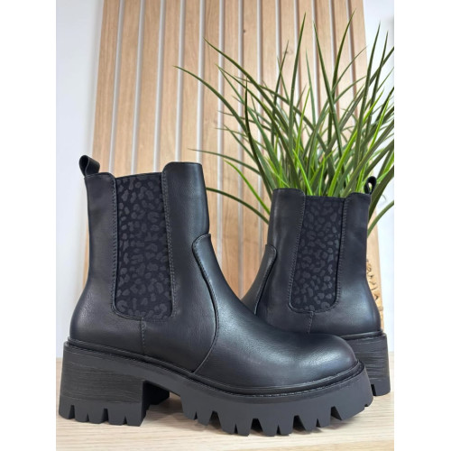 bottines manelle noir hiv25