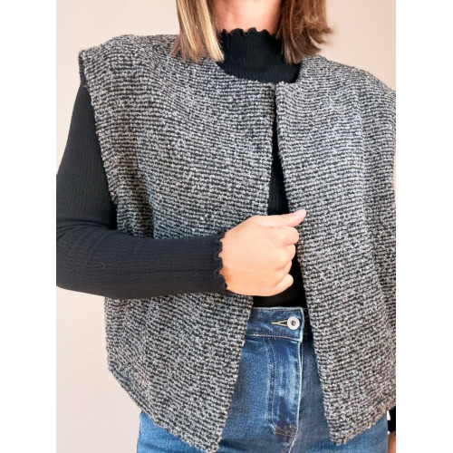 veste sm gabin gris aut25