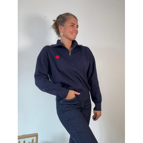 gilet eloise bleu marine hiv25