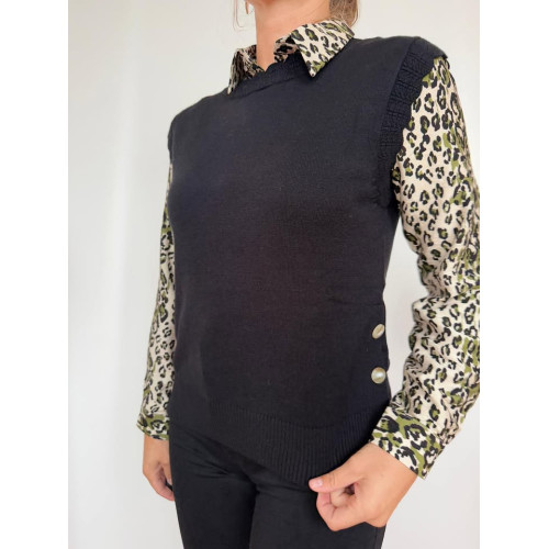 pull sm danver noir hiv25