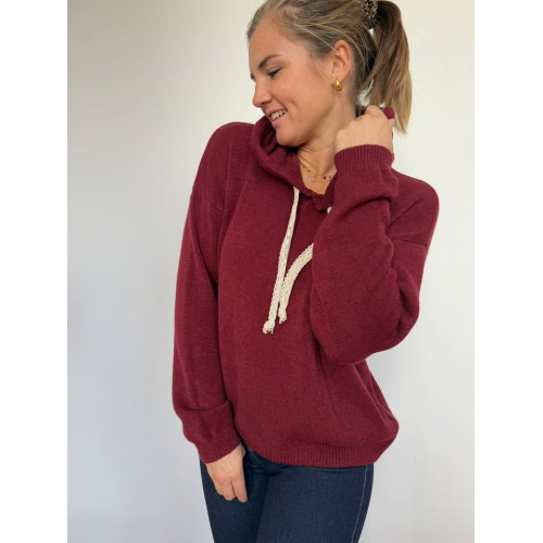 pull mathilda bordeaux hiv25