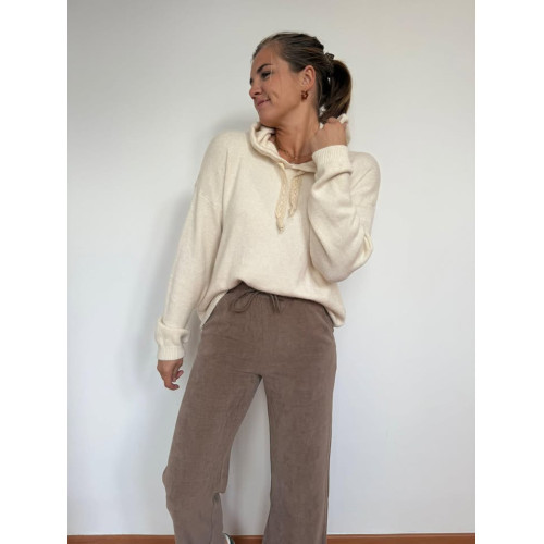 pantalon softy taupe 53-8...