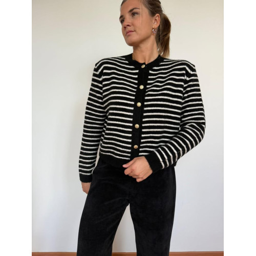 gilet garance noir hiv25